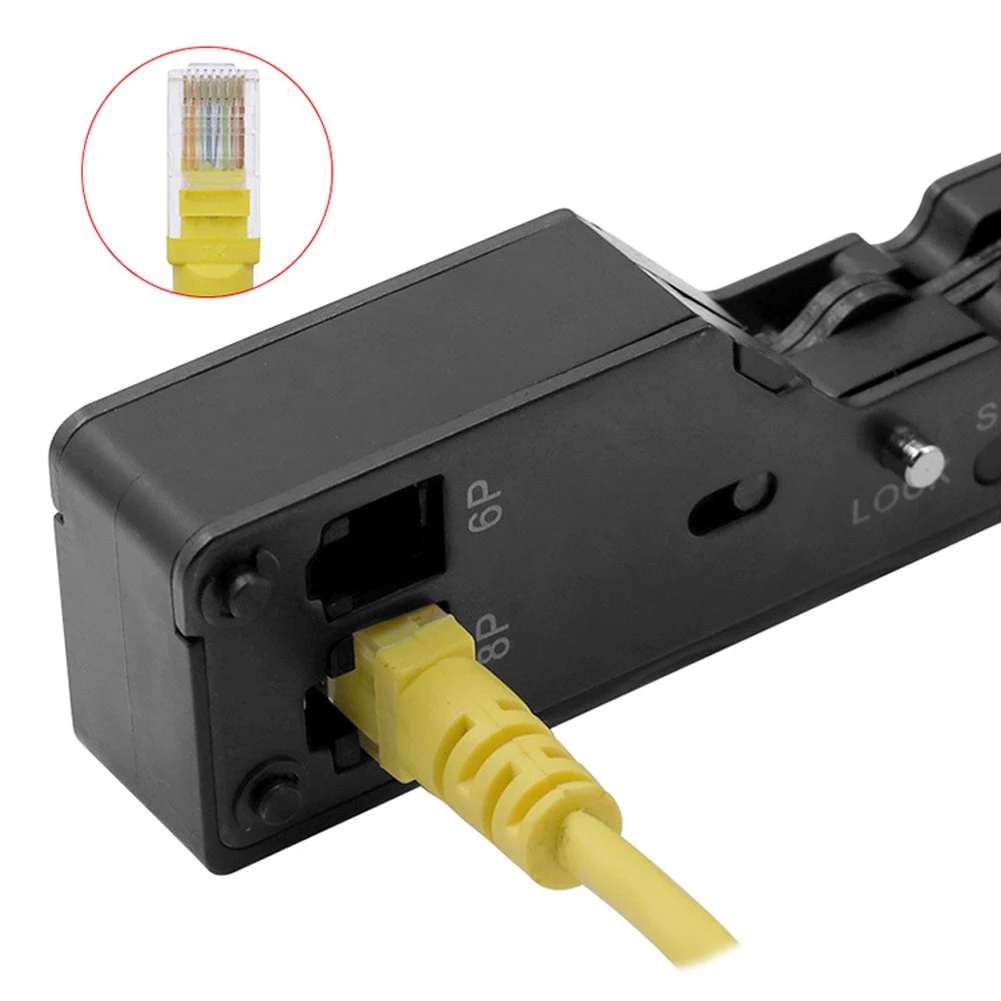 Все в одном инструмент RJ45 инструменты для обжима сети Cat7 Cat6 Cat5 RJ11 RJ12 модульные