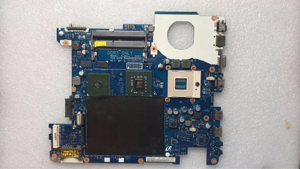 

KEFU BA41-01217A BA41-01216A Motherboard For Samsung R428 Notebook Motherboard BA92-06003A BA92-06005A 100% Test Work Send CPU