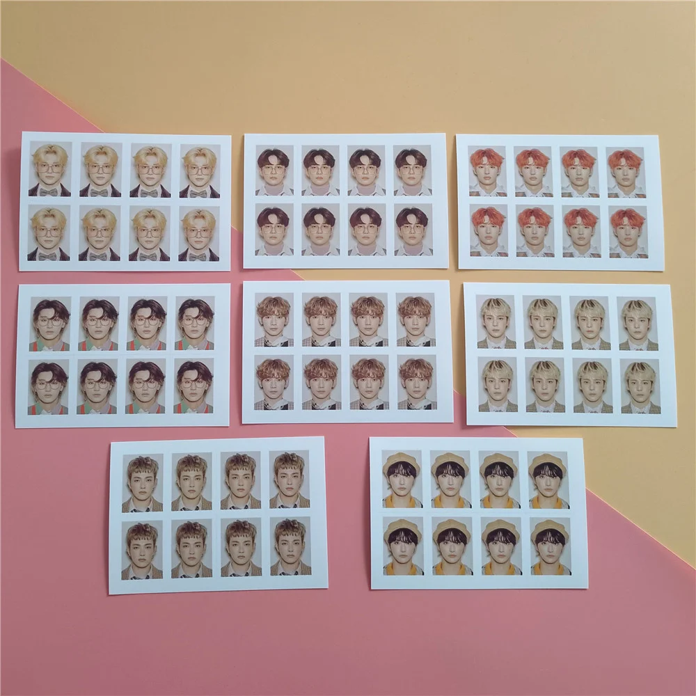 

KPOP ATEEZ Official Photo Of The Same Paragraph One-inch Photo ATINY Collection Card ANSWER Peripheral YEO SANG