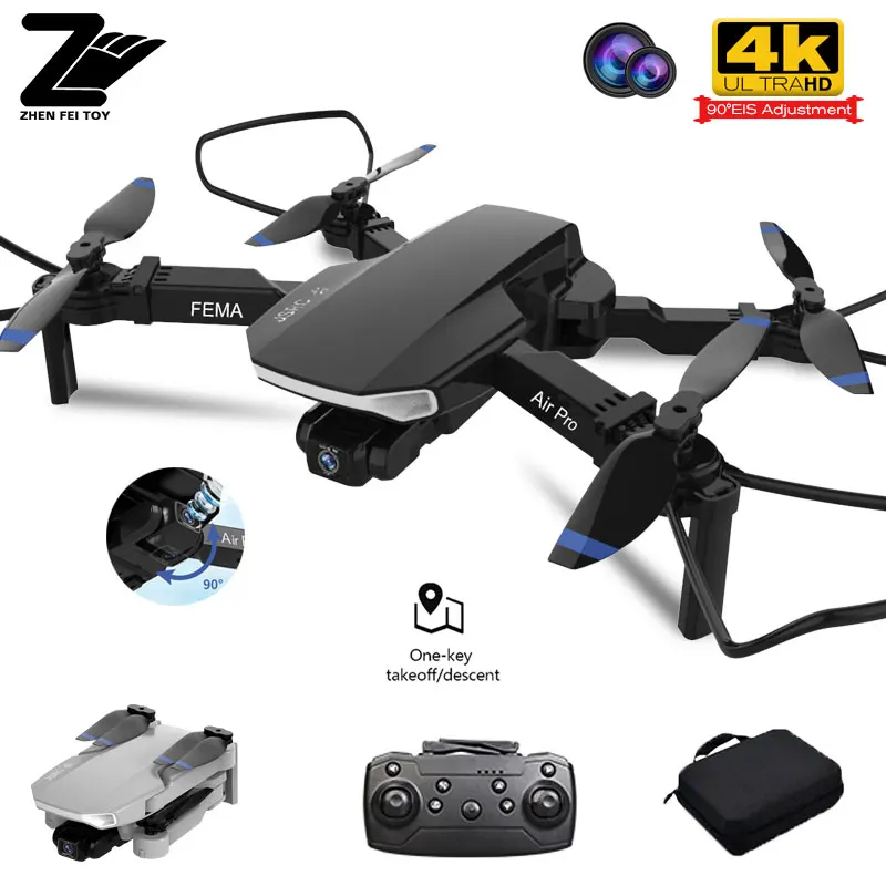 

2021 New S8 Mini 2.4G WiFi Fpv Drone 4K HD Dual Professional Camera Optical Flow Altitude Hold Foldable RC Quadcopter Dron Toy