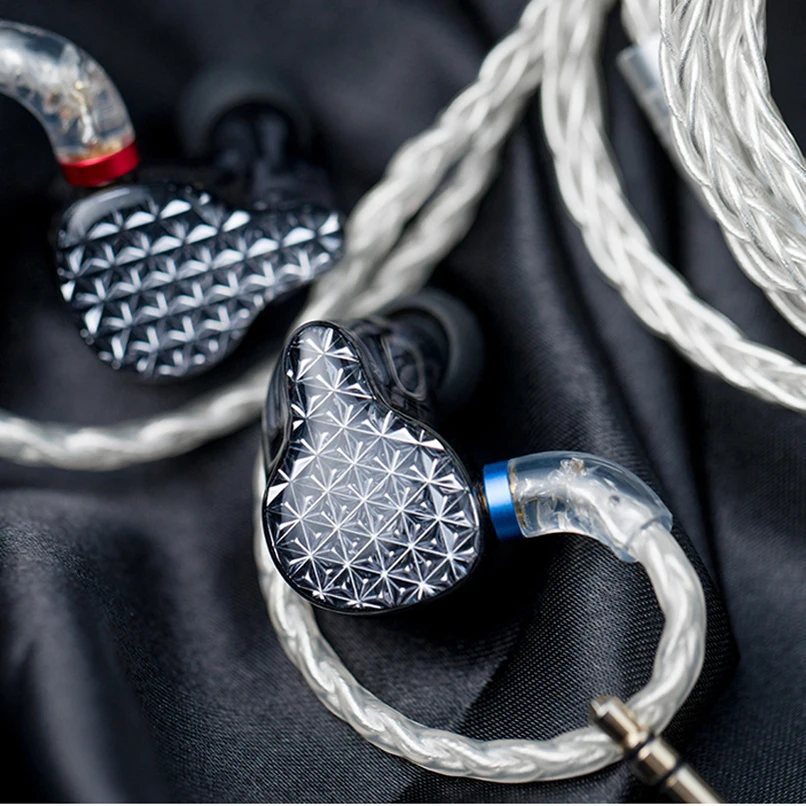 FIIO FA9 Hi-res 6 Knowles Balanced Armature Earphone 80.6mm ultra-long sound tube 4-way electronic crossover MMCX Plug