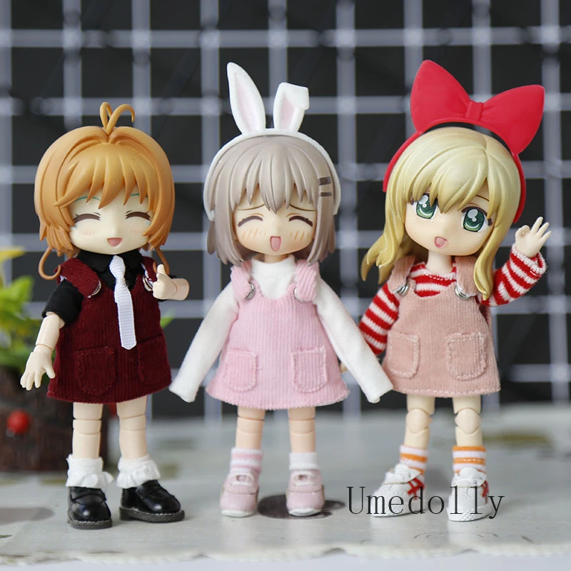 1 шт. футболка или платье комбинация для куклы OB11 1/12 BJD аксессуары одежды|Куклы| |