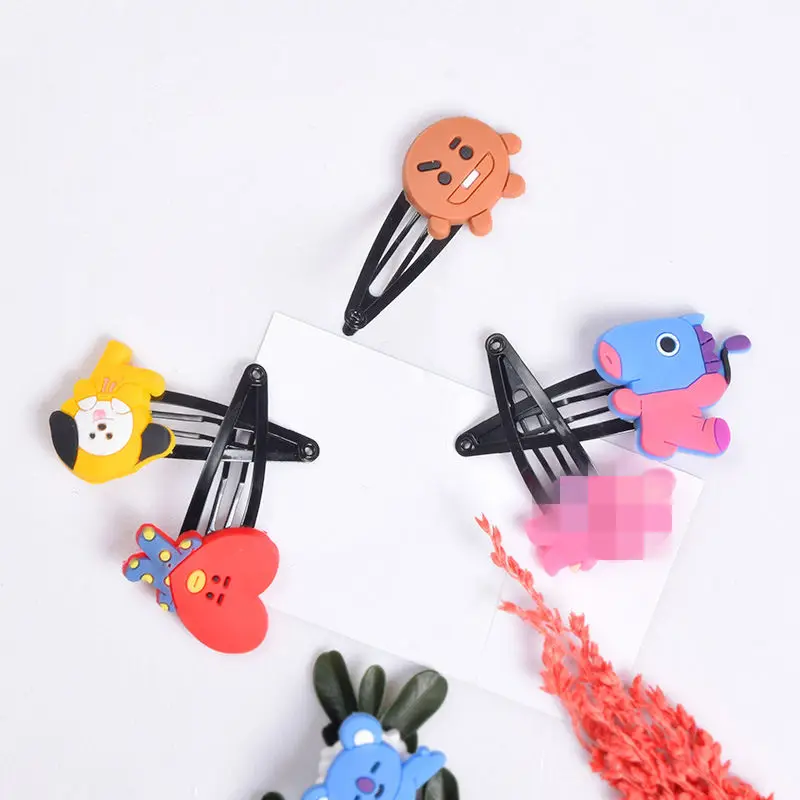 10 шт. Bt21-btsc корейский прекрасный металлический карамельный цвет девушки женщины