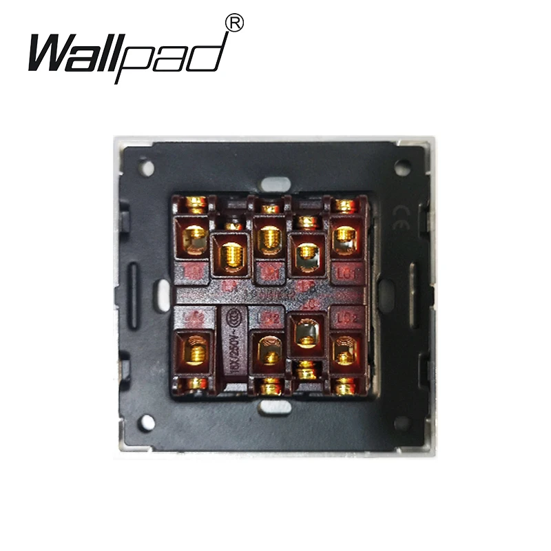 Настенный светильник 3 позиционный 2 из атласа|3 gang|3 gang switchwall light panel |