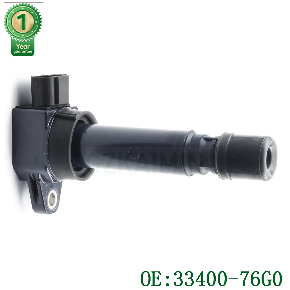 Комплект 4 оригинальных катушек зажигания 33400-76G0 3340076G0 стандартного качества для