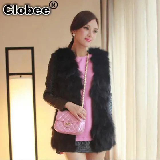 Искусственный винтажный женский жилет из искусственного меха специальный