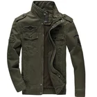 Хлопковая куртка в стиле милитари, мужские осенние армейские куртки в Солдатском стиле, Мужская брендовая одежда, мужские Бомберы, жакеты, искусственная мужская куртка