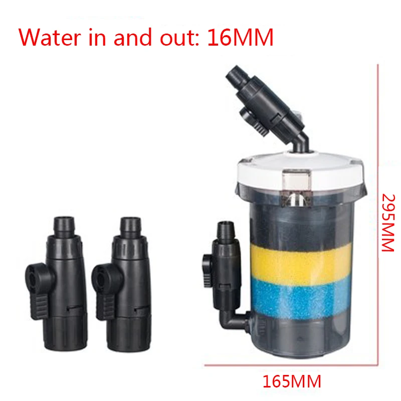 sunsun aquarium filter ultra-quiet external bucket 110V-220V / 6W HW-602 HW-603 HW-602B HW-603B | Дом и сад