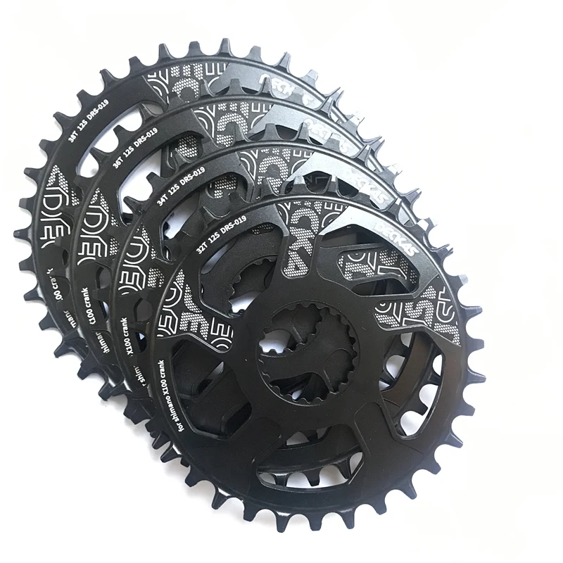 Звездочка с круглым центральным замком DECKAS цепь из сплава для велосипеда shimano m7100