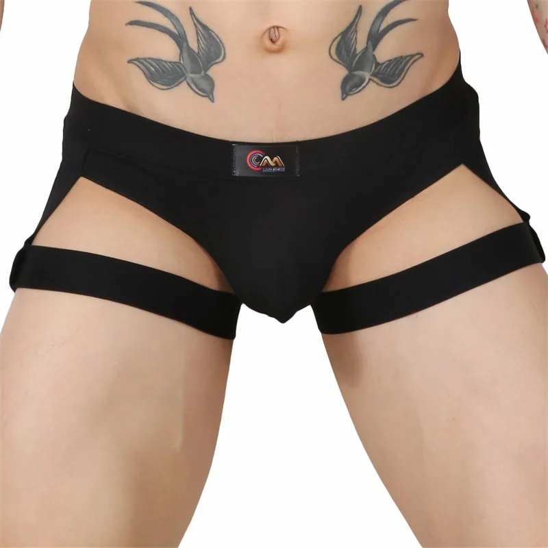 

Male Underwear Sexy Underwear Low Waist Men's Underpants Solid Exotic Cool Men's Jockstrap Thong Sexy Men's G-Strings & Thongs