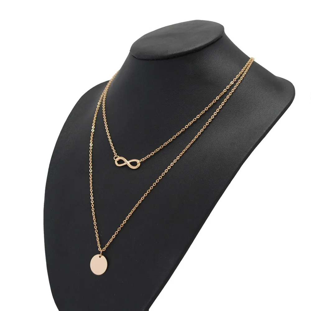 Уникальные модные ювелирные изделия Бесконечность 8 бит минималистическая удача