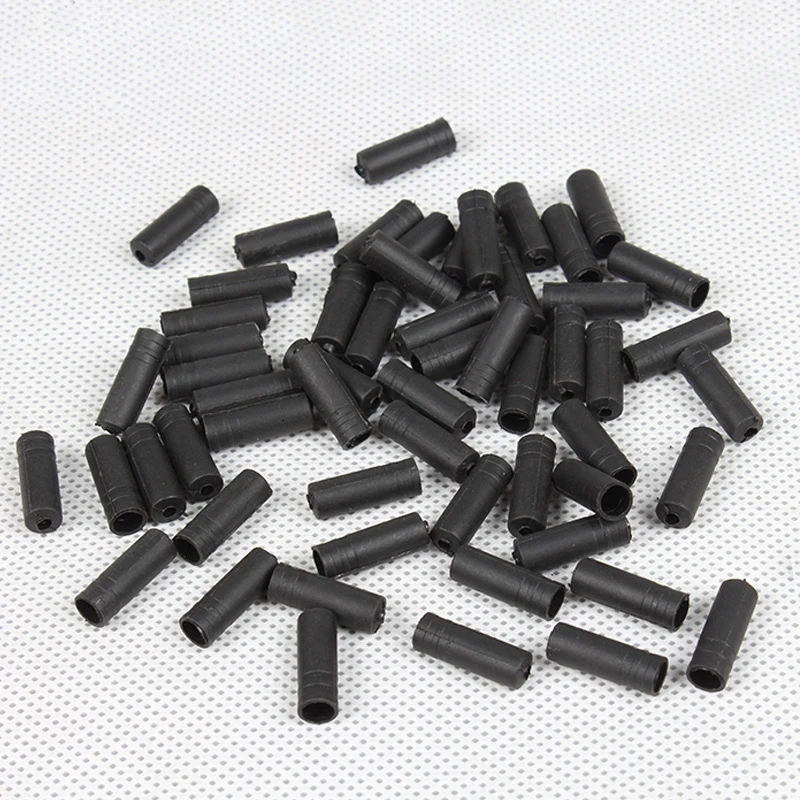 

Black 57 Pcs Mountain Bike Plastic Pipe Cap Iamok Bicycle Shifting Cable Tube Caps 4mm Waterproof