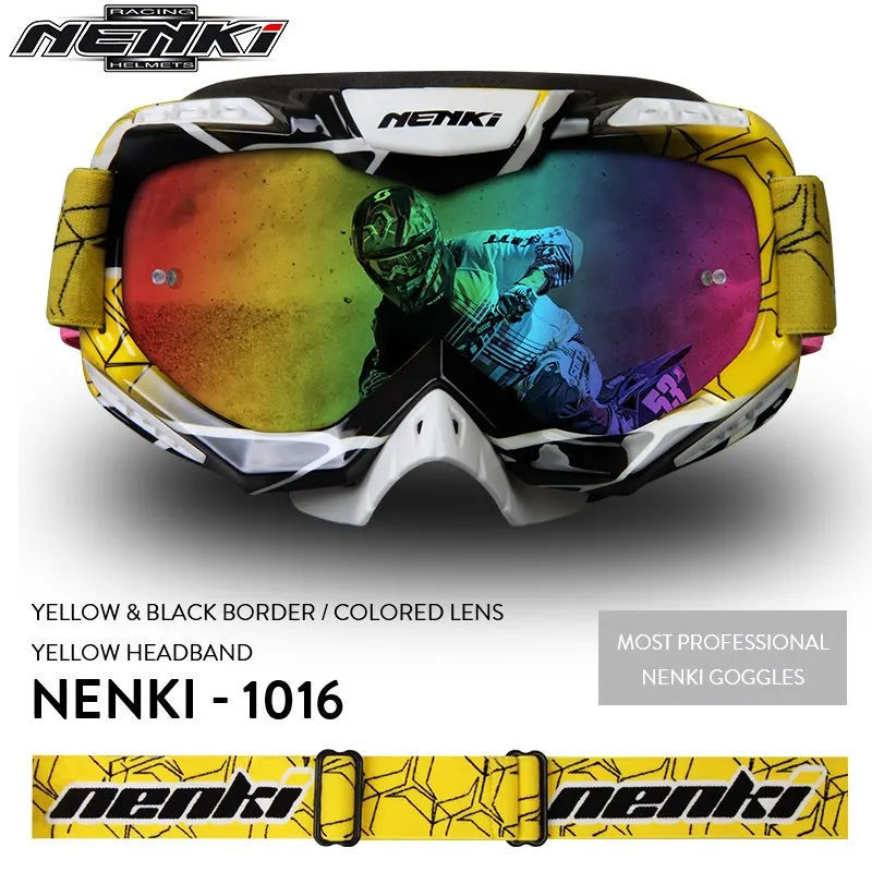 Мотоциклетные очки NENKI шлем для мотокросса мужчин и женщин езды по