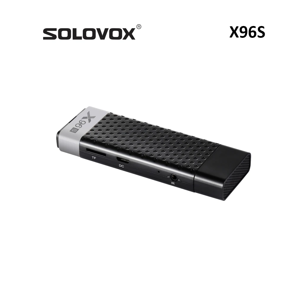 Приставка Смарт-ТВ SOLOVOX Android 9 0 4 + 32 ГБ S905Y2 2 дюйма Wi-Fi | Электроника