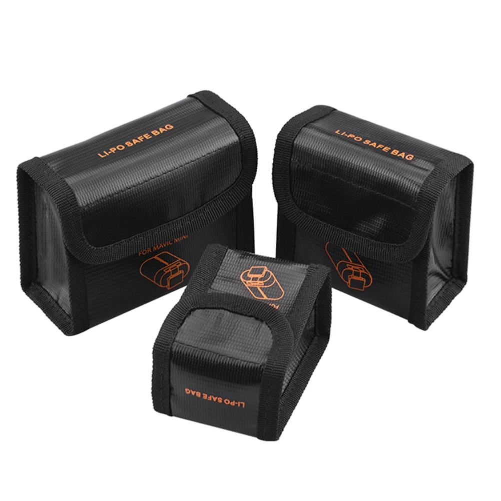 Огнестойкий чехол для DJI Mavic Mini Drone Battery Взрывозащищенная сумка хранения защитная