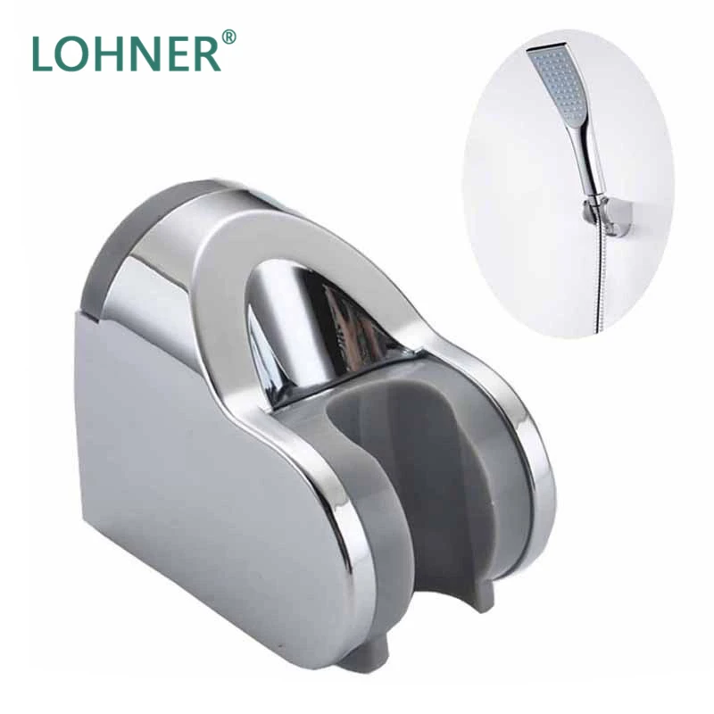 

Крепежные кронштейны для душа Lohner 2020, хромированный держатель, регулируемый настенный зажим, серебристый ручной держатель для душа, аксесс...