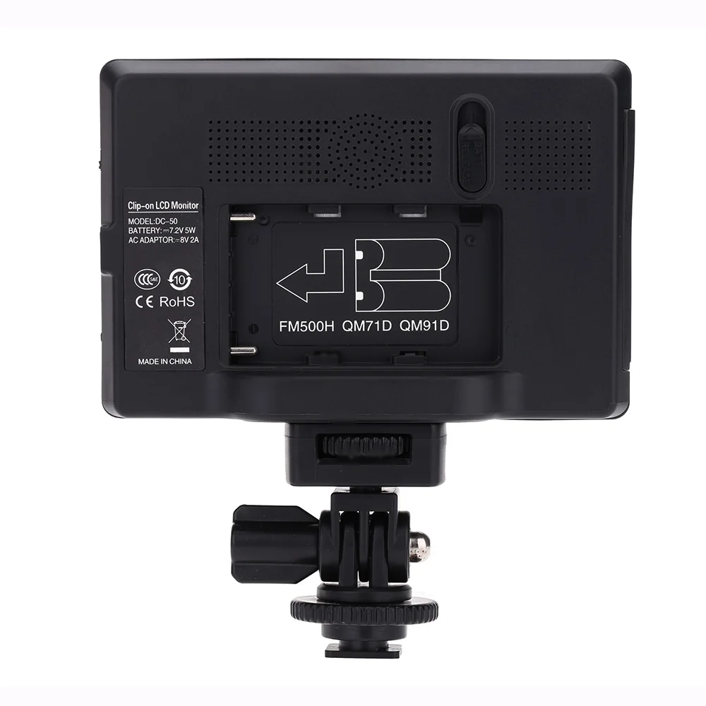 VILTROX DC 50 HD портативный широкоугольный ЖК монитор для Canon Nikon Sony DSLR камеры
