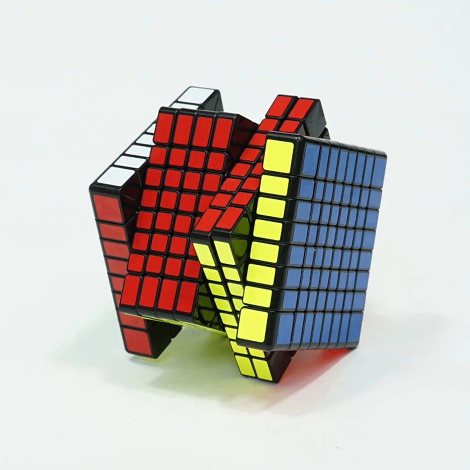 Оригинальный Куб Moyu MF8 8x8 8 слоев волшебный скоростной куб-головоломка черный куб