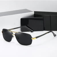 polarized sunglasses for men uv400 luxury brand designer male driving fishing vintage sunglass square gafas de sol hombre 557