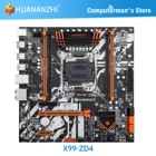 Материнская плата HUANANZHI X99 ZD4 X99, материнская плата Intel XEON E5 LGA2011-3, все серии DDR4 RECC, память без ECC, поддерживает NVME NGFF