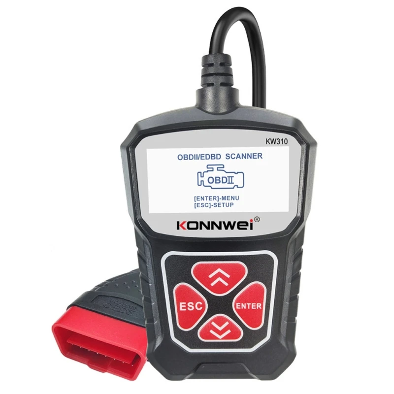 

KW310 OBD2 Auto Diagnostic Scanner Car Code Reader Failure Analysis Scan Tool Turn Off Check Engine Light