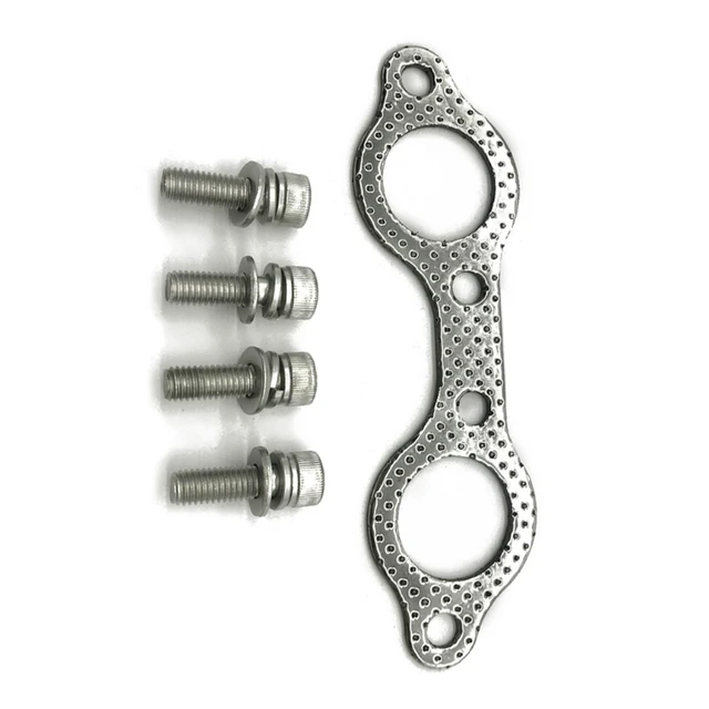 Exhaust Muffler Gasket Kit For 2007 Polaris Sportsman 800 EFI ATV - 25-Piece Set, Includes All Pictured Parts 2 thumbnail image