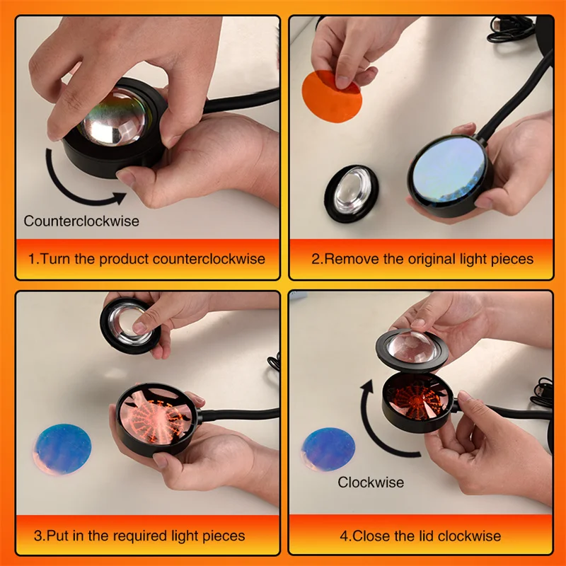 Рисунок 4 - USB закат лампа закат проектор