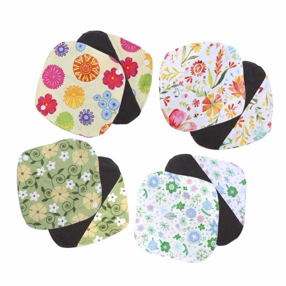 Менструальные прокладки многоразовые моющиеся гигиенические из бамбуковой