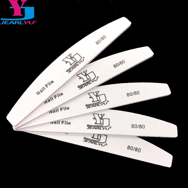 Профессиональная пилка для ногтей лайм 5 шт. набор пилок с зернистостью 80/80 пилки