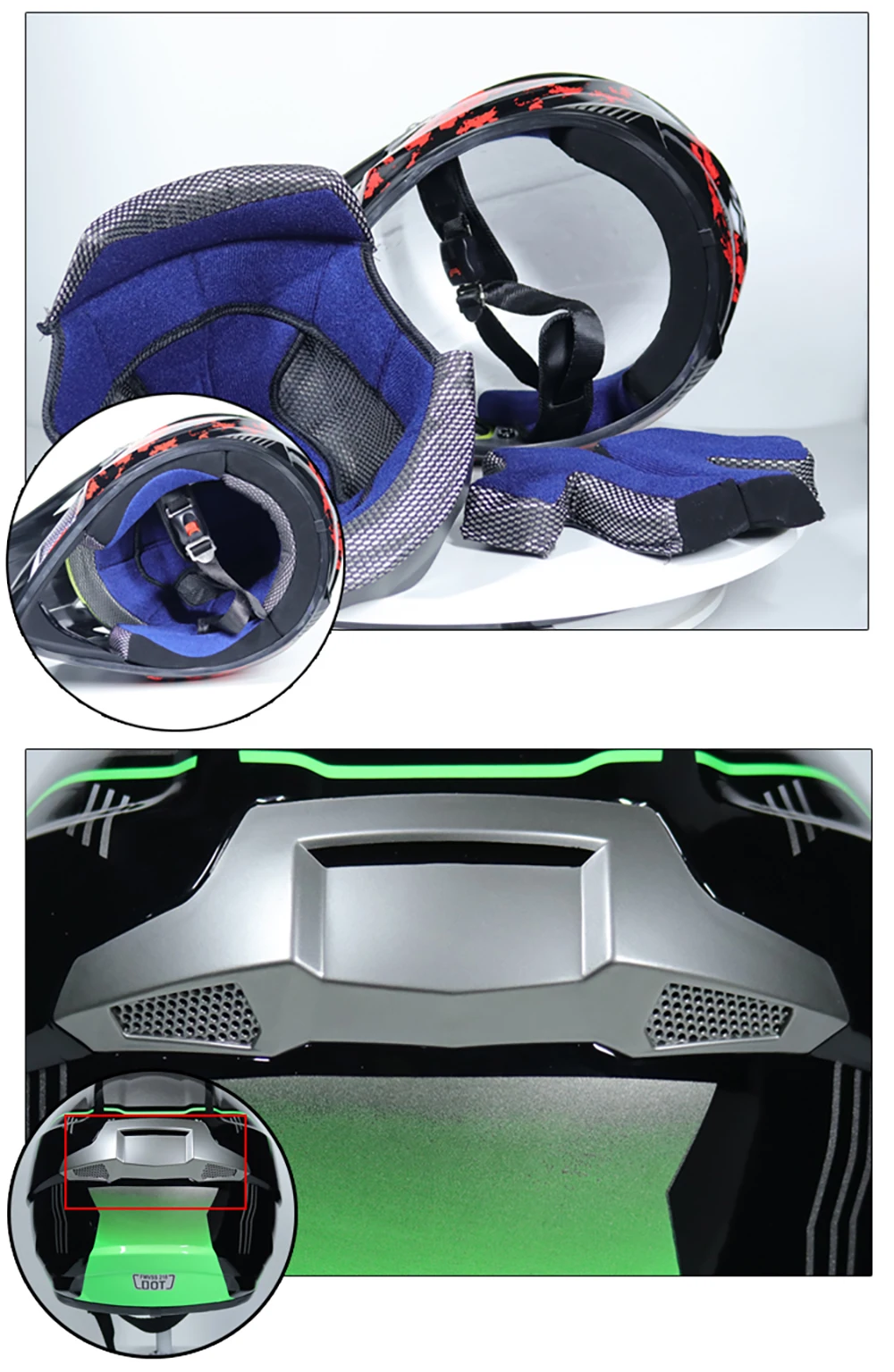Профессиональный Гоночный Кроссовый шлем hors route Casque Moto Capacete Moto Casco внедорожный мультяшный детский мотоциклетный шлем