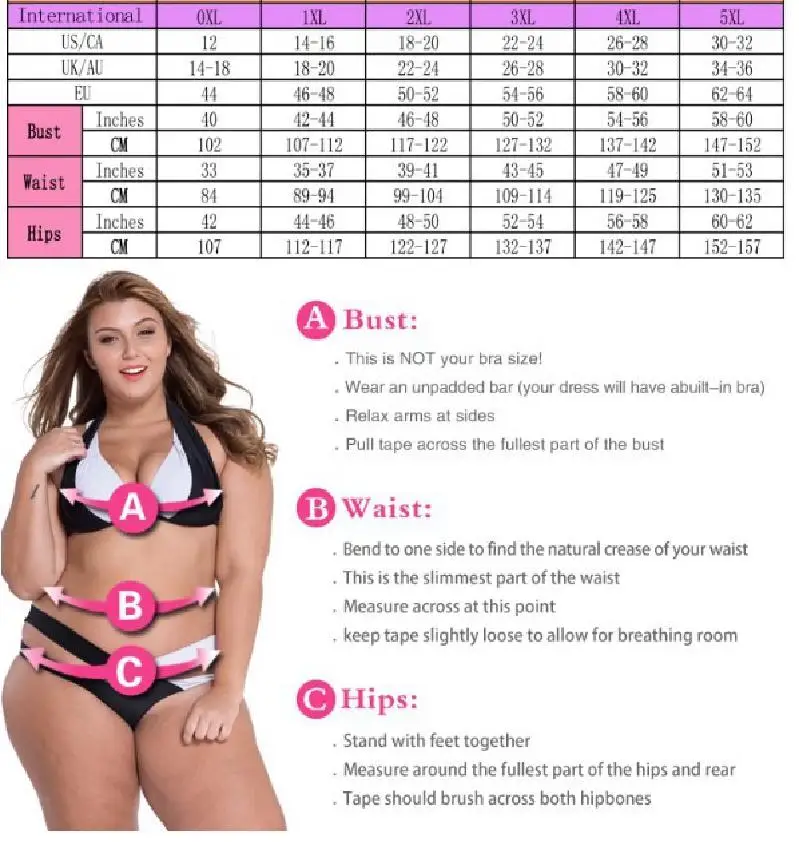 

Push Up Bikini Sets Swimwear Women Swimsuit 2021 Plus Larges Size Bathing Swimming Suits Beachwear For Famale Sexy Biquini Wear