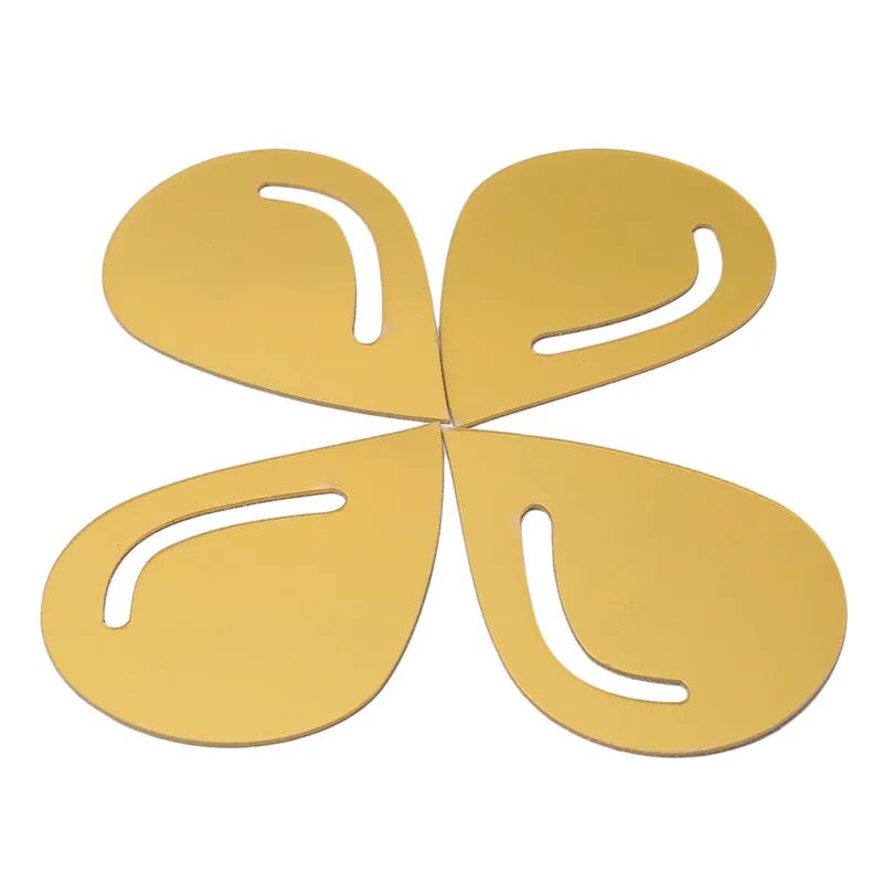 Креативная акриловая зеркальная настенная наклейка самоклеящаяся