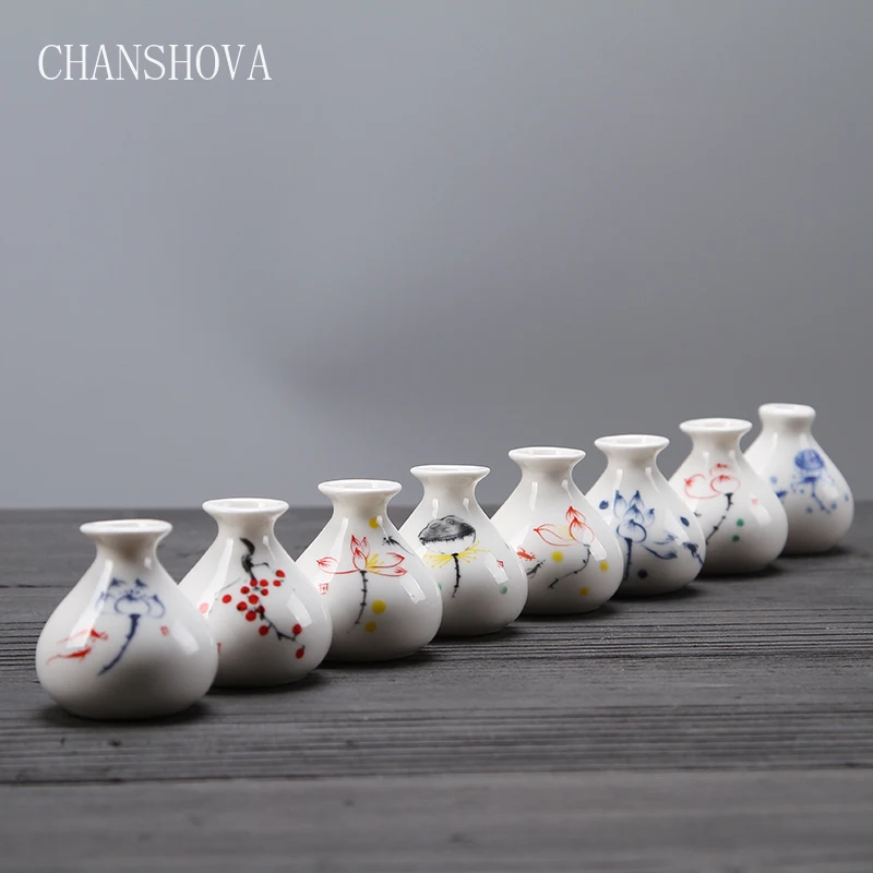 Китайские керамические вазы CHANSHOVA для цветов офисный декор аксессуары украшения