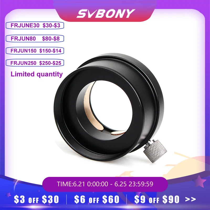 SVBONY от 2 до 1 25 дюймов адаптер для окуляра телескоп Астрономия 50 8 мм 31 7