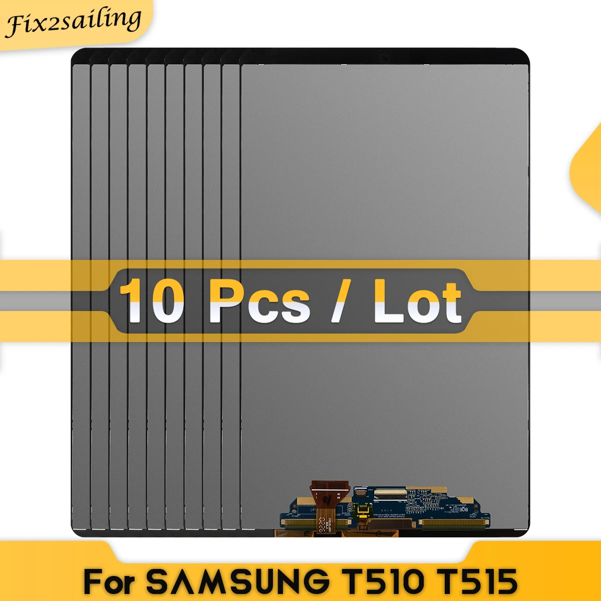 10 шт. ЖК дисплеев для Samsung Galaxy Tab A 1 2019 T510 T515 T517 SM 100% протестированный дисплей
