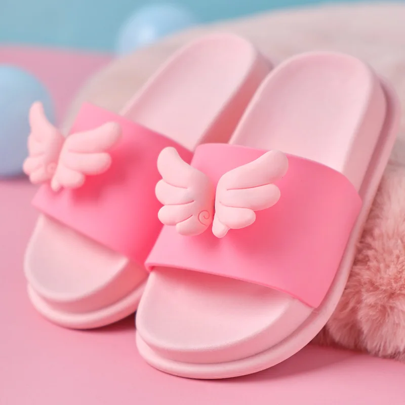 Мини шлепанцы Melissa Jelly с мультяшными листьями для девочек летние домашние тапочки