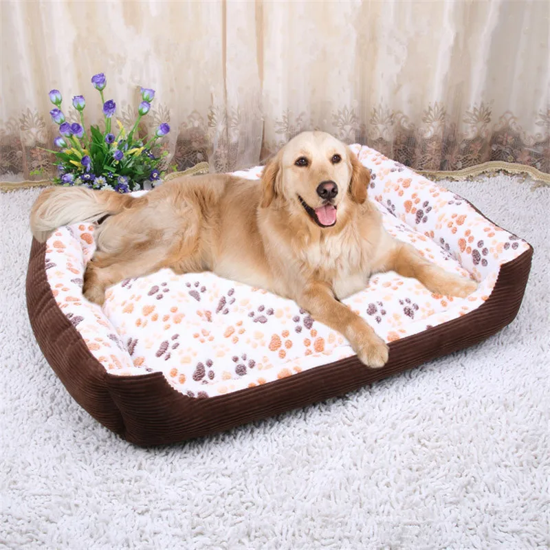 

Animals Super Soft Sofa Dog Beds Waterproof Bottom Soft Fleece Warm Bed For Dog Plus Size Soft Pet Bed Cat Bed Winter