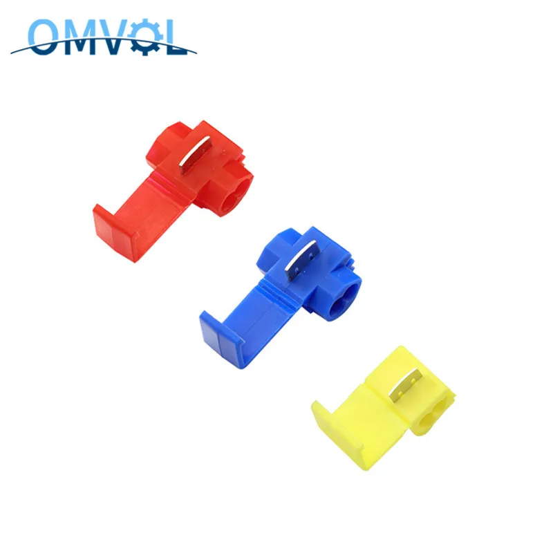 5 шт./10 шт. красный синий желтый шотландский замок быстросращивание 22-18/18-14/12-10 AWG