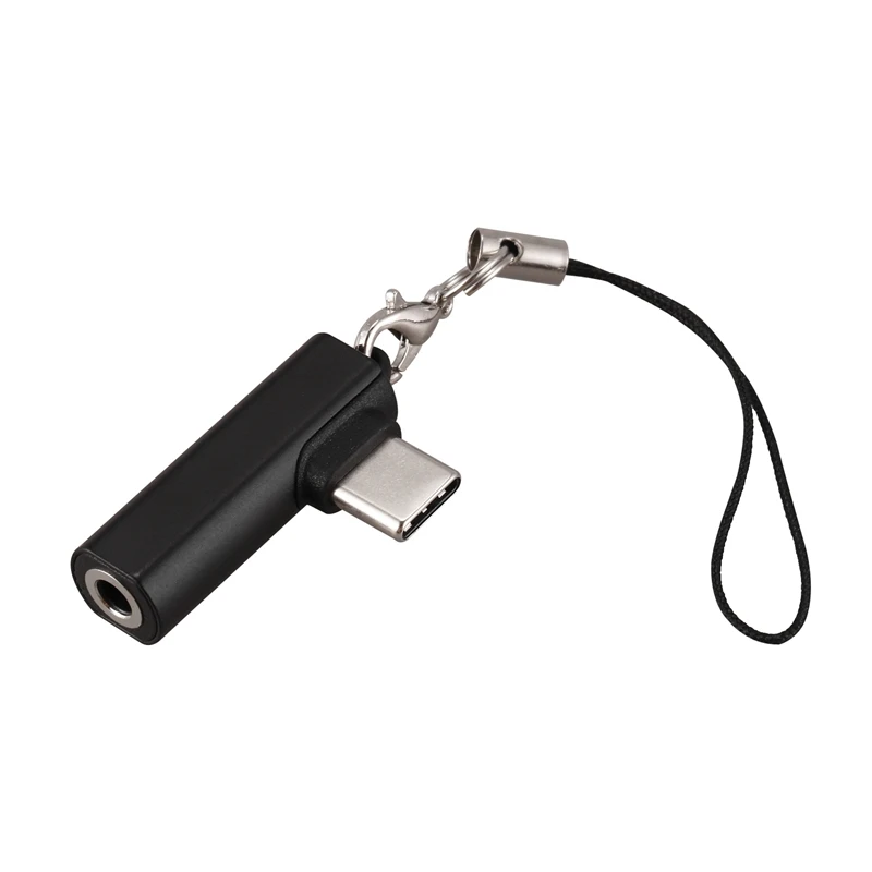 Локоть образный разъем USB Type C до 3 5 мм для наушников адаптер провода управления
