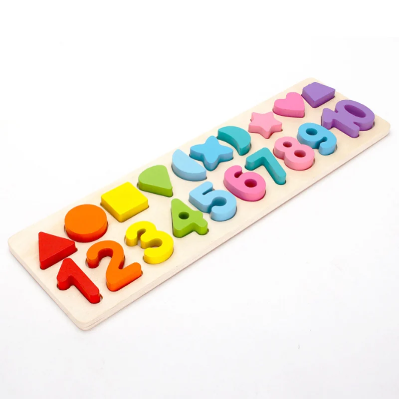 Новый тип деревянной игрушки математическая игрушка развивающая