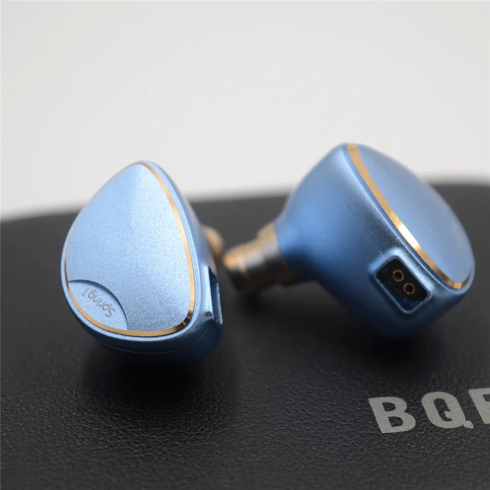 Наушники BQEYZ Spring 1 пьезоэлектрические гибридные Hi-Fi наушники с балансировкой
