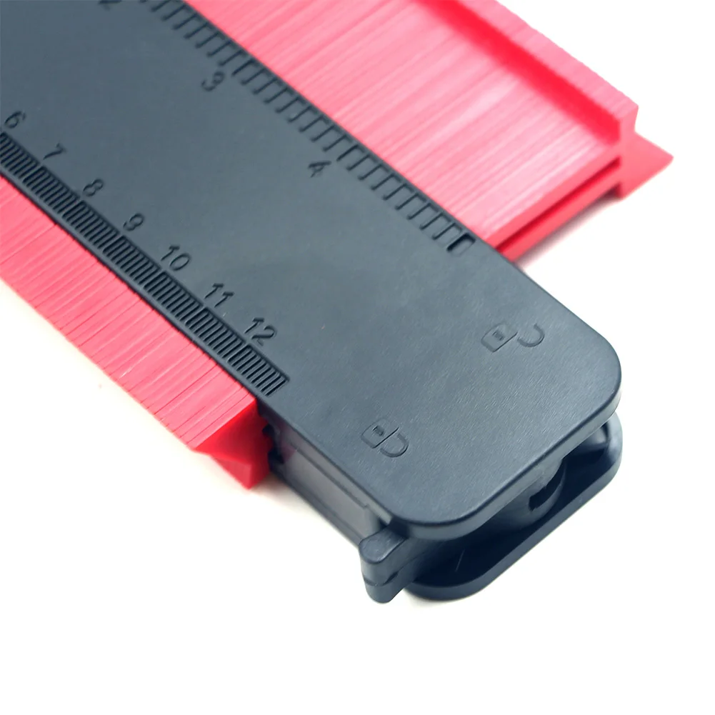 Gauge Durable ABS Profile Measure Easy Read Ruler Carpet High Accuracy Shape Duplicator Self Locking Template Laminate | Инструменты