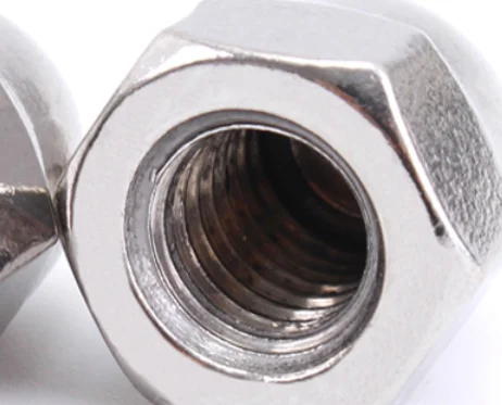 M10/M12/M14/M16/M20 DIN1587 колпачковые гайки болты с шестигранной головкой Кепки 304