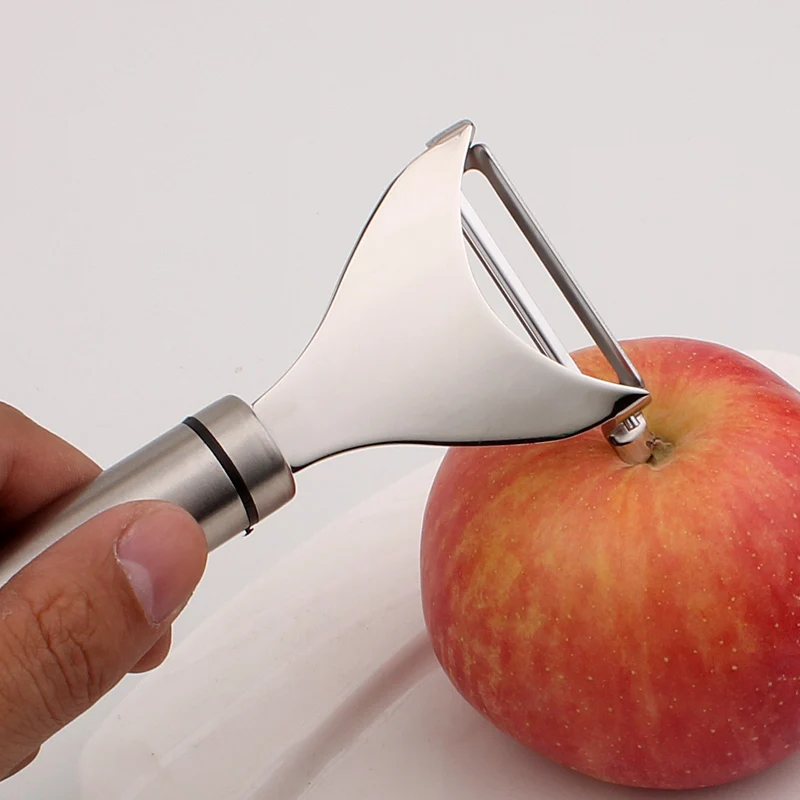 vegetable peeler stainless steel super sharp potato peeler kitchen gadget safety kitchen accessories fruit peelr free global shipping