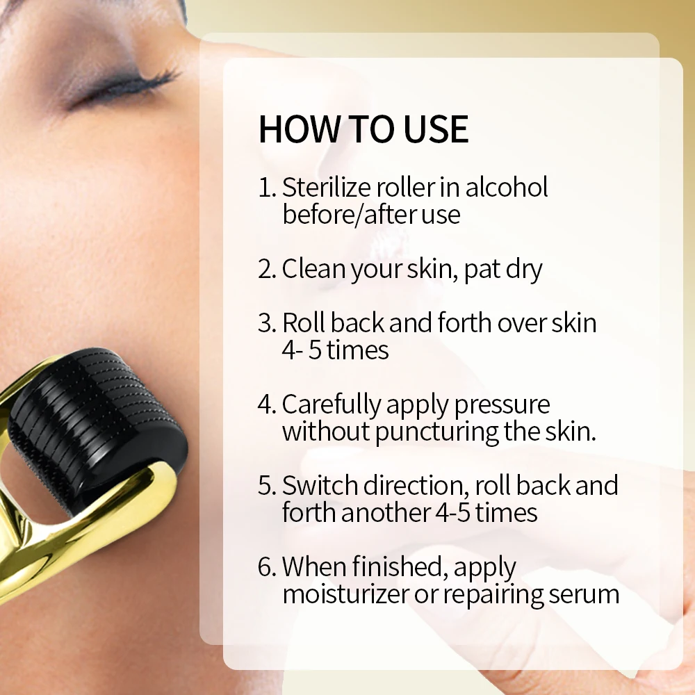 Машинка для ухода за кожей с титановыми микроиглами 540 игл |