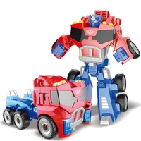 12cm deformation transformation gift robot car kids toys action figure toys boy children collection model