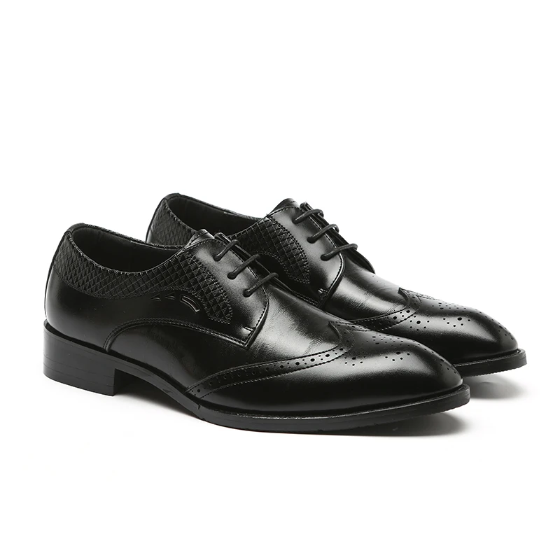 DXKZMCM/Мужские модельные туфли ручная работа британский стиль броги лакированная