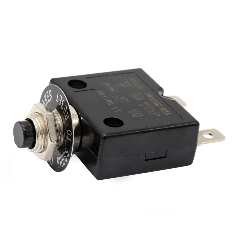 1X 8A автомат защити цепи 12V/24V кнопка сброса Термальность Панель крепление с