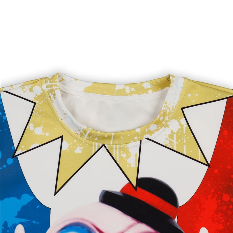 Новый ужас Костюмированная вечеринка клоун на Хэллоуин костюм Женская одежда с