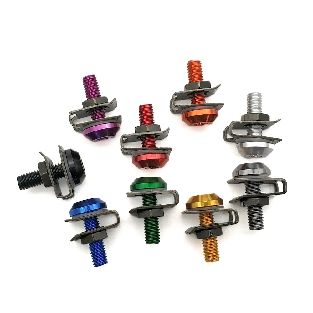 Алюминиевые мотоциклетные болты обтекателя 6 мм крепежные зажимы винтовые